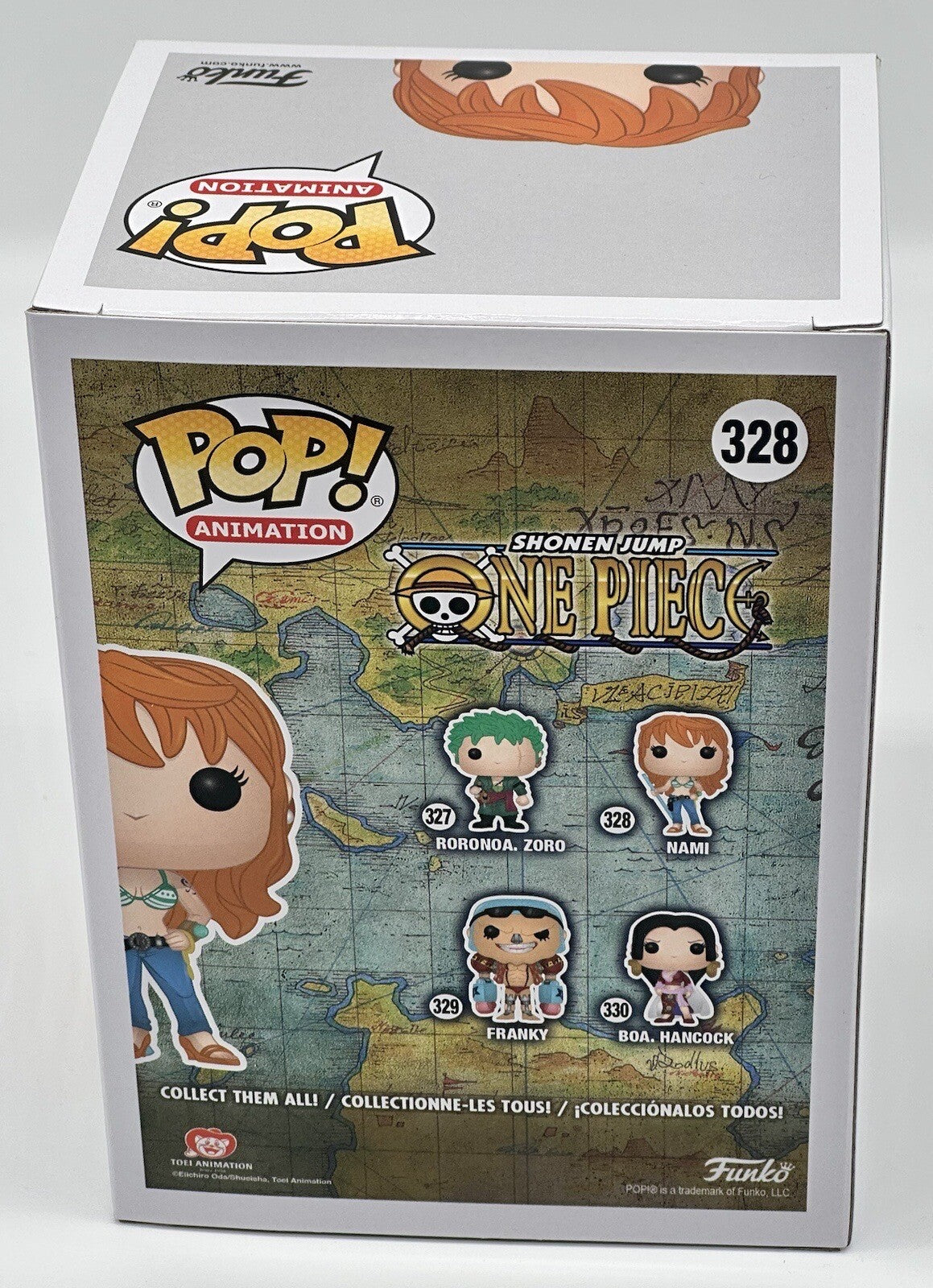 Nami Pop #328 Shonen Jump One Piece Funko Pop 2023 Release