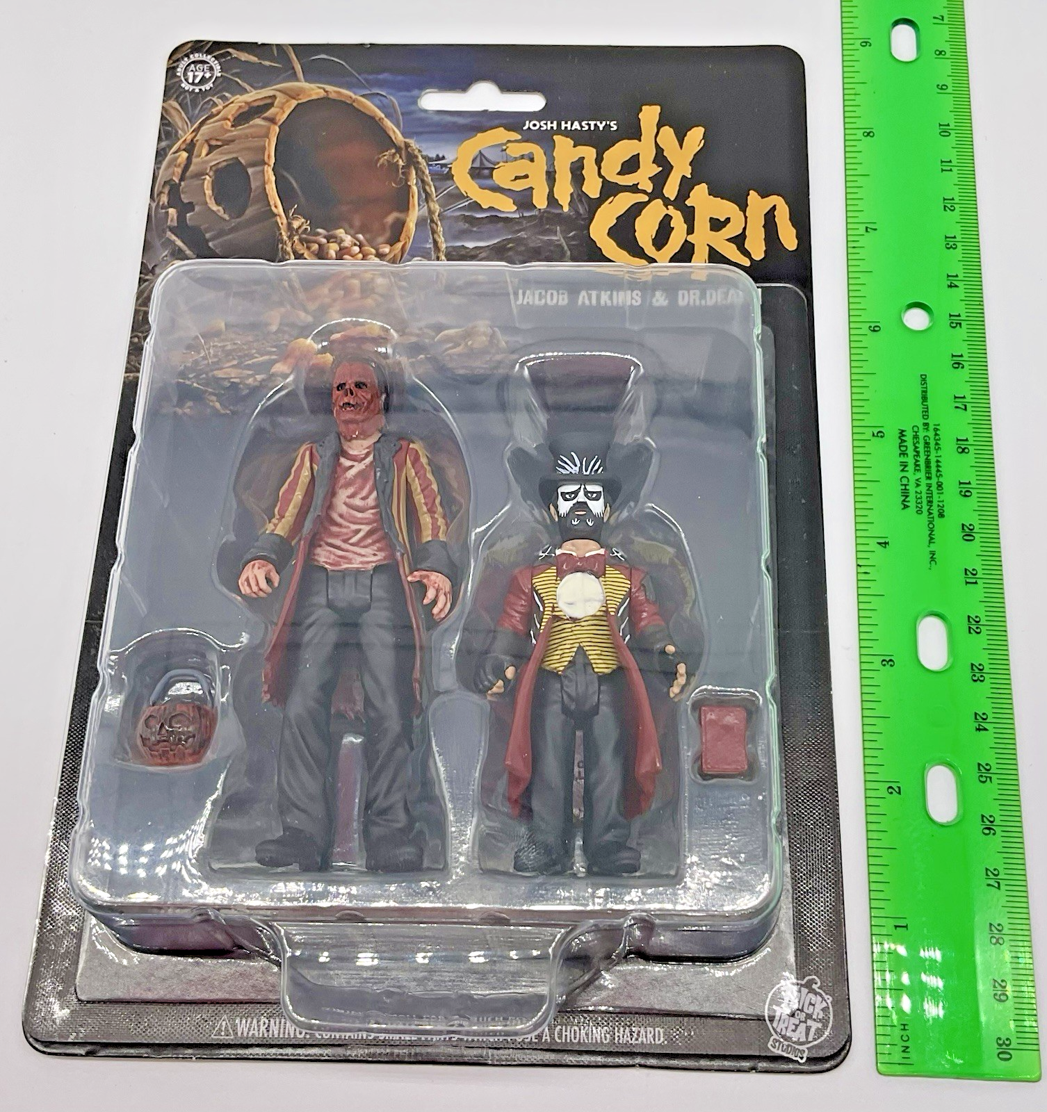 Candy Corn Jacob Atkins + Dr. Death 3.75in Action Figures 2 Pack - Josh Hasty