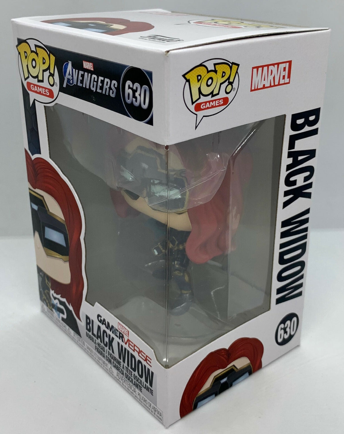 Black Widow Pop #630 Marvel Avengers Gamer Verse Funko Pop Games
