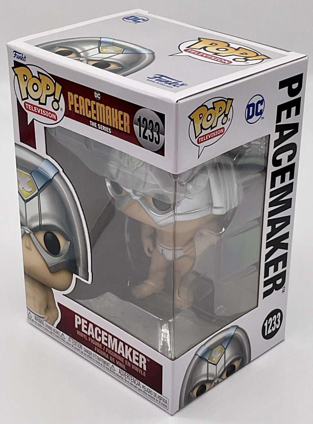 Peacemaker Pop #1233 DC Peacemaker The Series Funko  2022 with Protector