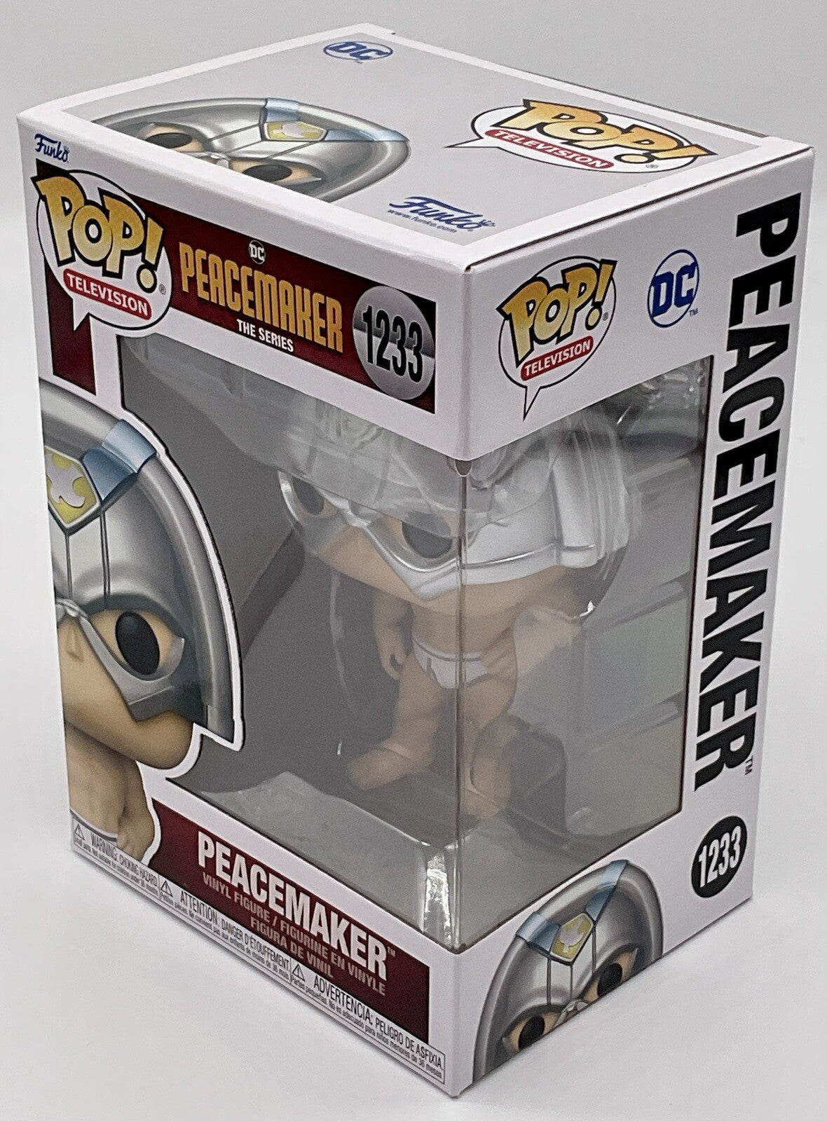 Peacemaker Pop #1233 DC Peacemaker The Series Funko  2022 with Protector