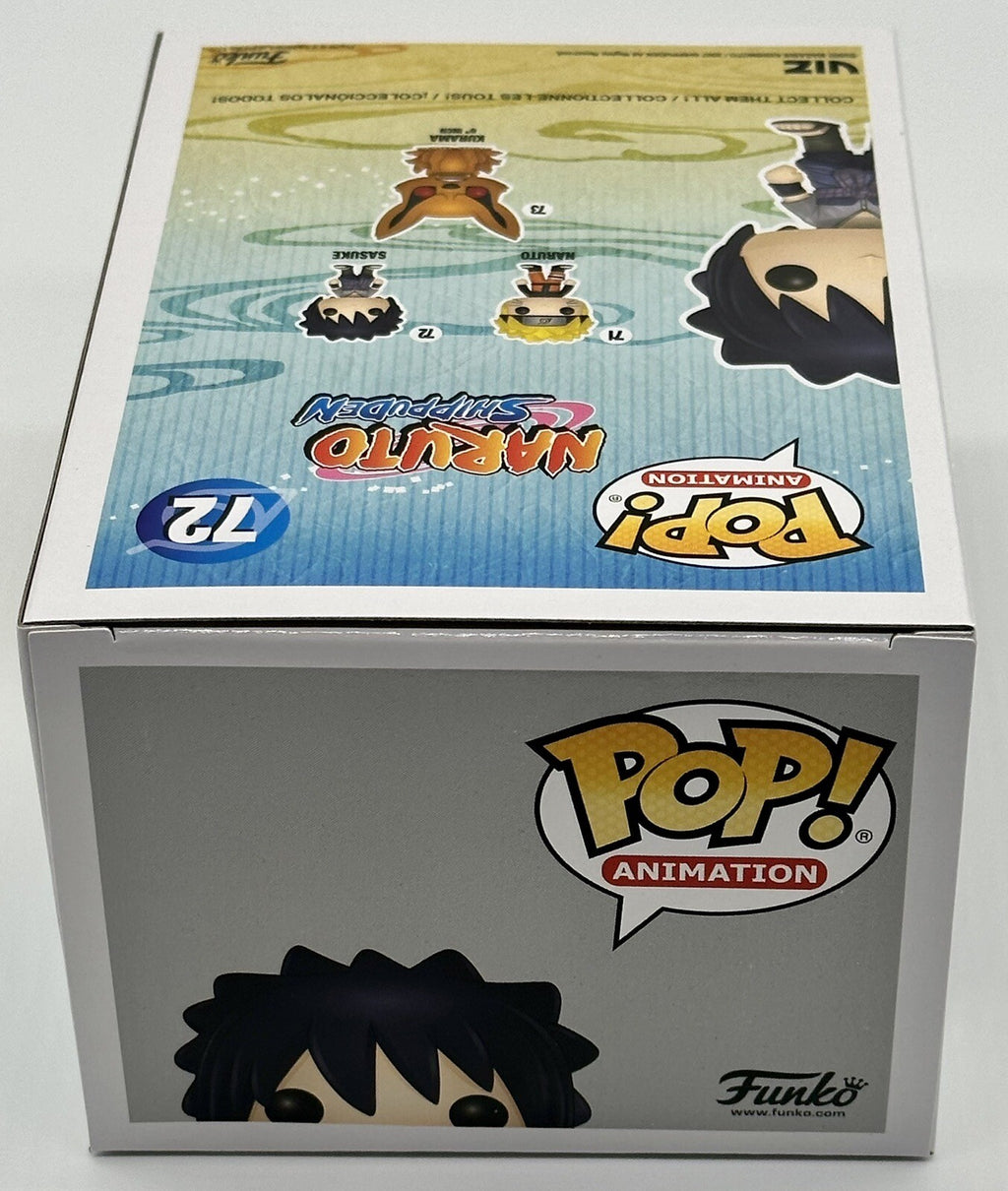 Sasuke Pop #72 Naruto Shippuden Funko Pop Animation 2022