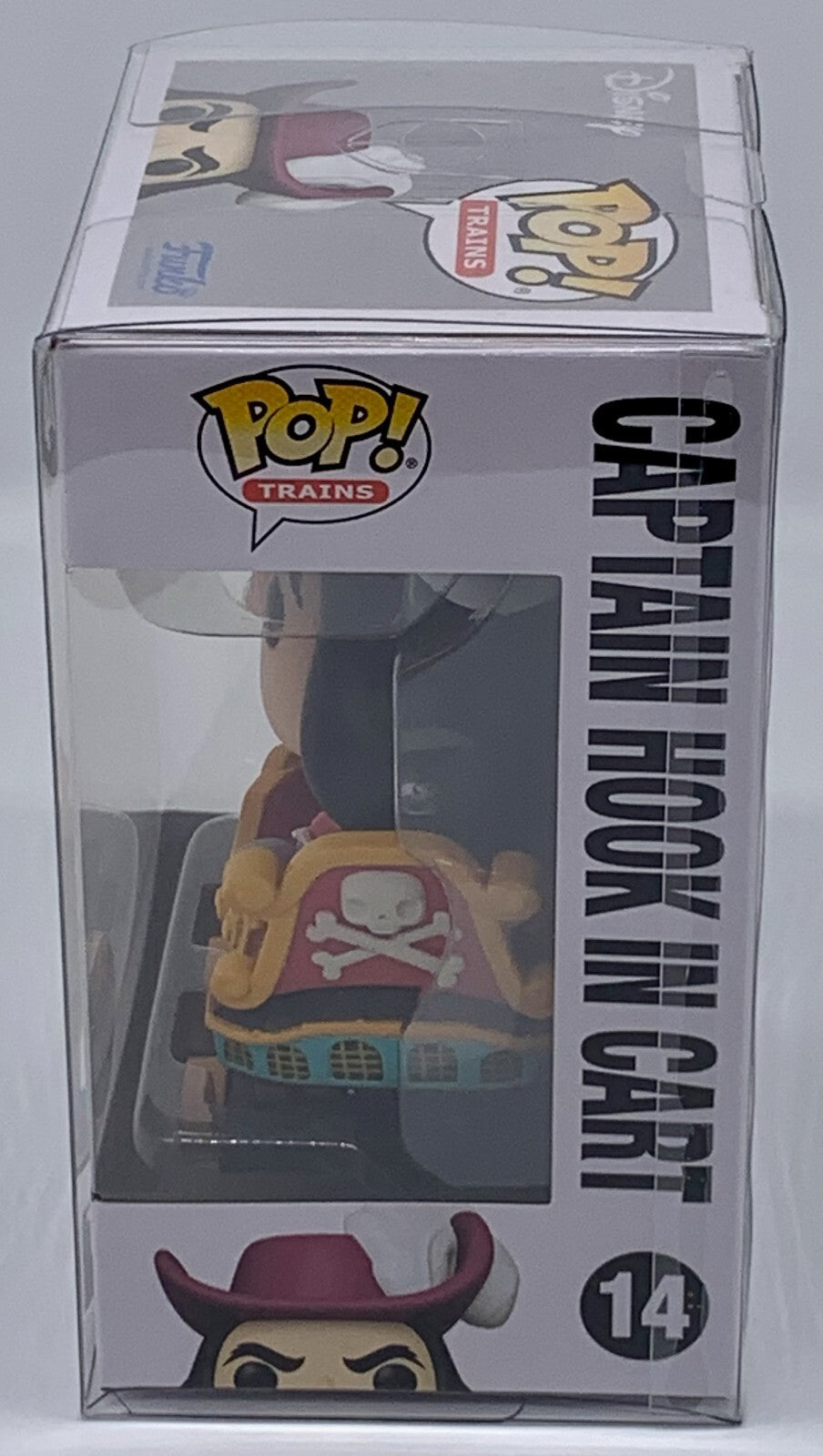 Captain Hook in Cart Pop #14 Disney Villains Funko Exclusive Pop 2022 Protector