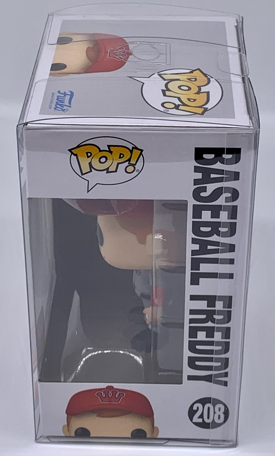 Baseball Freddy Pop #208 Funko Wondrous Convention 2023 Lmtd Edition Protector