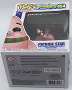 Patrick Star Pop #454 with Candy Cane Holiday Funko Pop 2018
