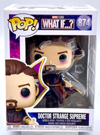 Doctor Strange Supreme Pop #874 Marvel's What If..? Funko Pop 2021 Box Damage