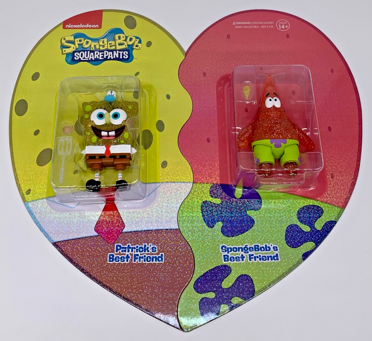 Spongebob Squarepants BFF Set Figures Nickolodeon Spongebob and Patrick
