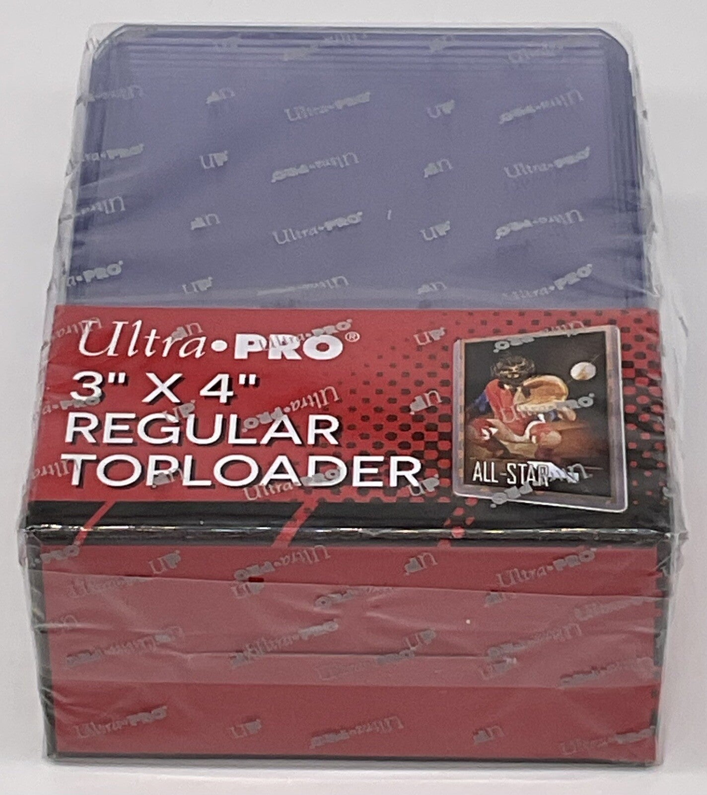 Ultra Pro 3” X 4” Regular Top Loader 25 Pack Clear Holds 2 1/2" x 3 1/2" Cards