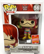 Asuka Pop #56 WWE Vaulted 2018 SDCC Exclusive Limited Edition in a Pop Protector