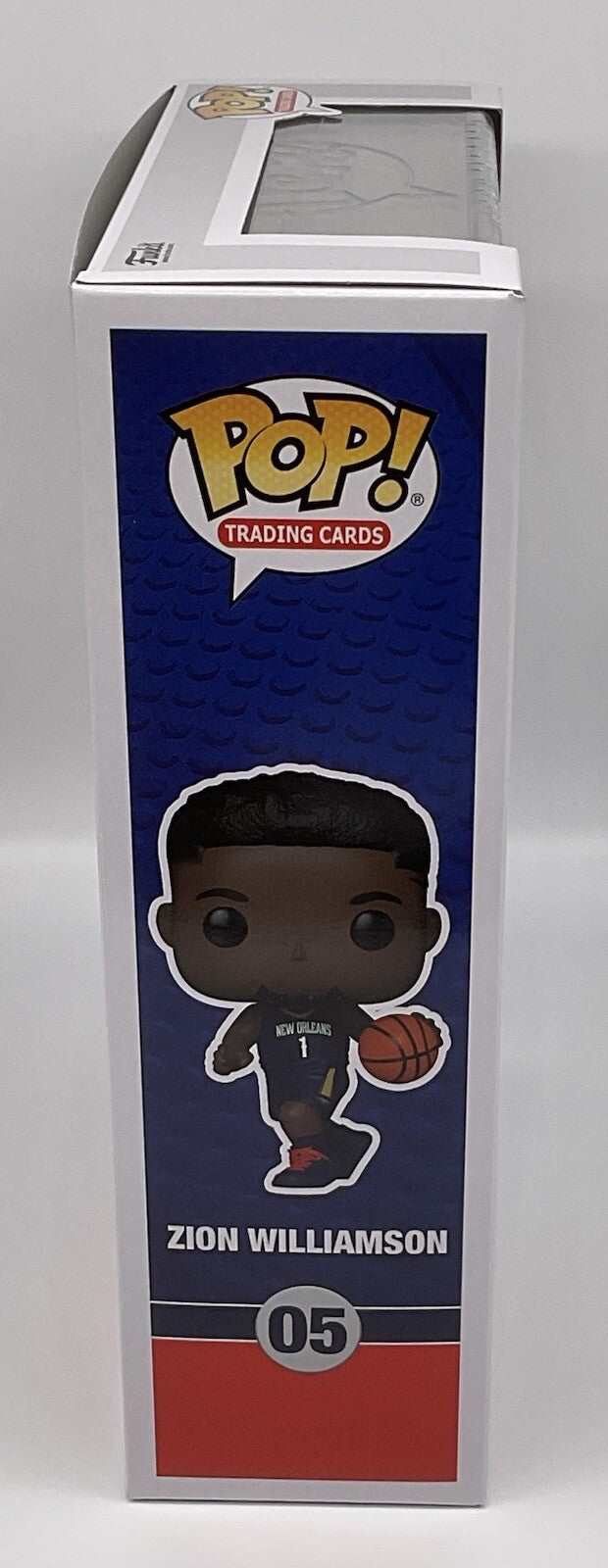 Zion Williamson Pop Trading Card Figure #05 Funko NBA 2022 NBA