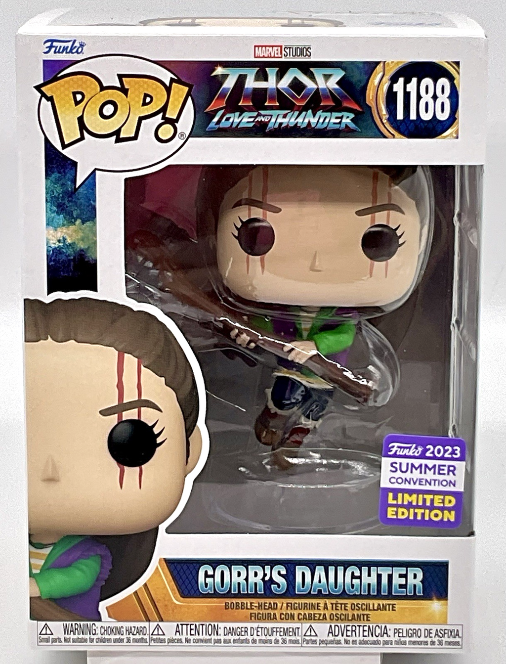 Gorr’s Daughter Funko Pop #1188 Marvel Thor Love + Thunder Funko 2023 Conv Excl
