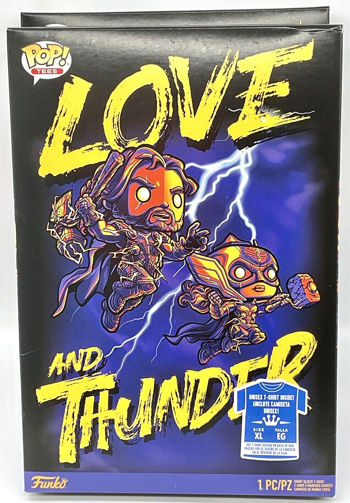 Funko Boxed Tee Thor Love & Thunder Marvel Size XL Unisex