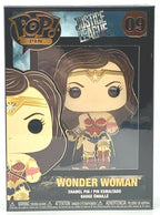 Wonder Woman Justice League Funko Pop Pin #09 Large Enamel Pin 2021 Funko
