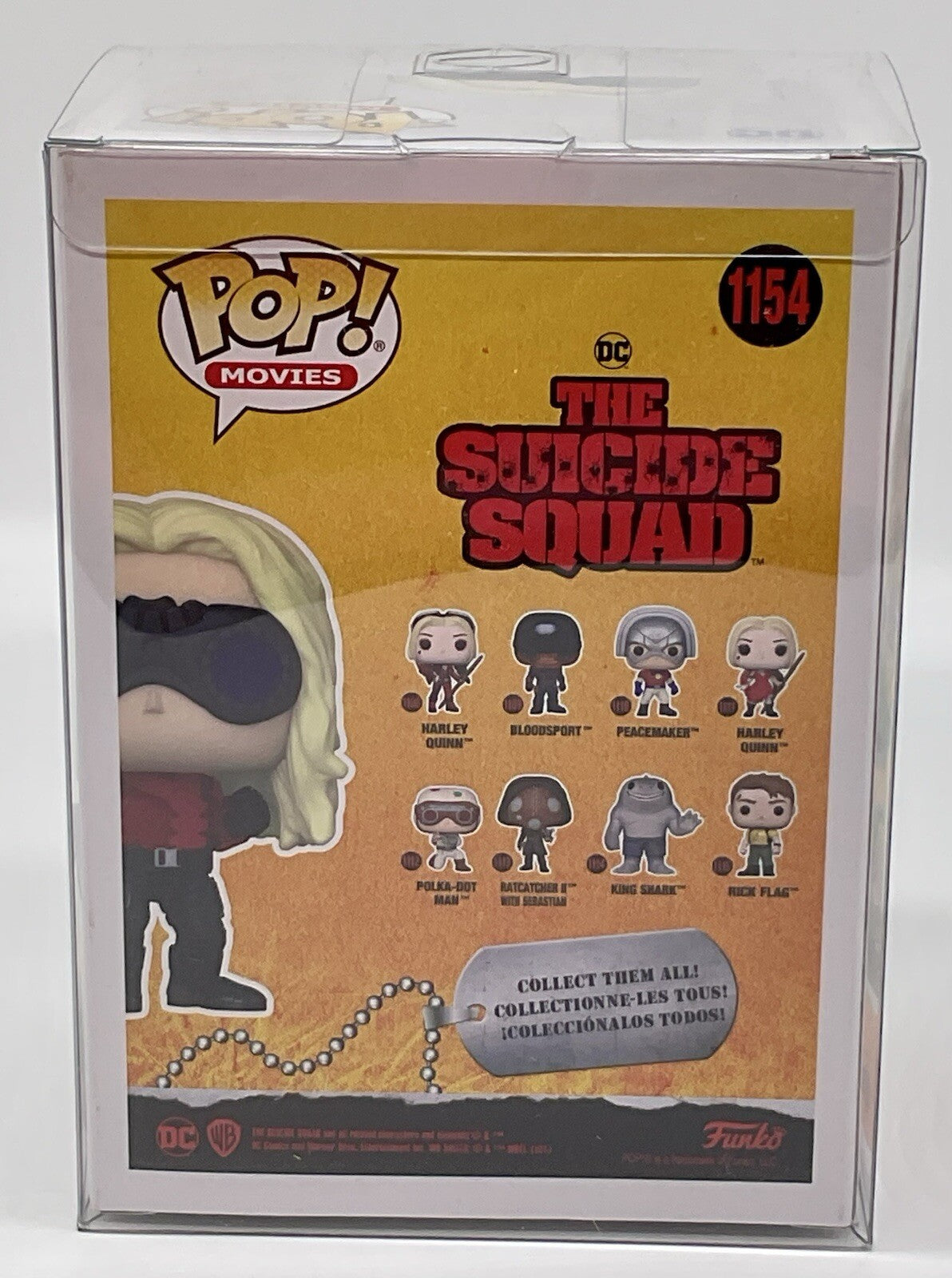 Savant Pop #1154 Suicide Squad 2021 NYCC Fall Conv. Excl Vaulted with Protector