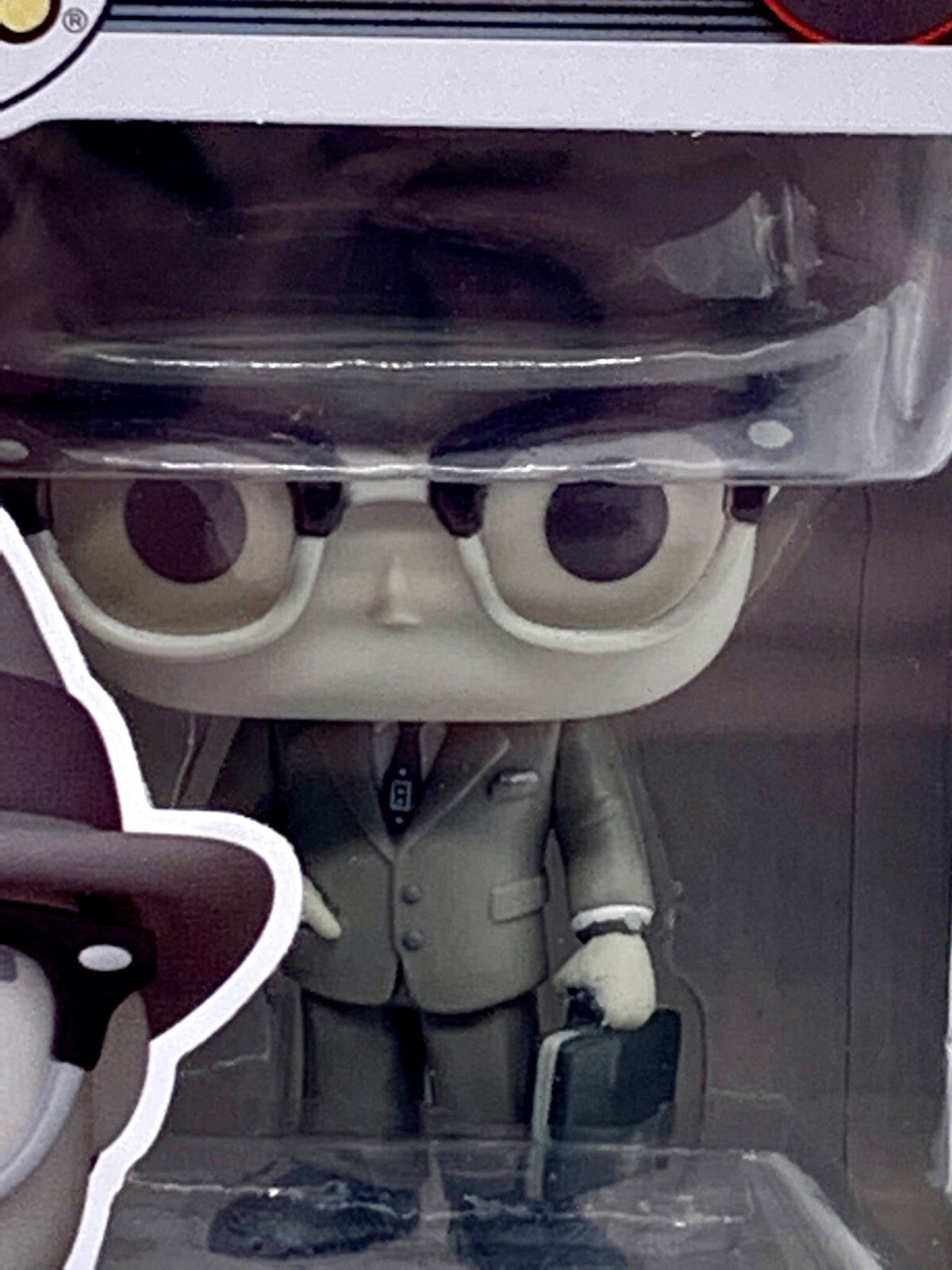 Vision 50's Black & White Pop #714 Funko Wanda Vision Marvel Minor Box Damage