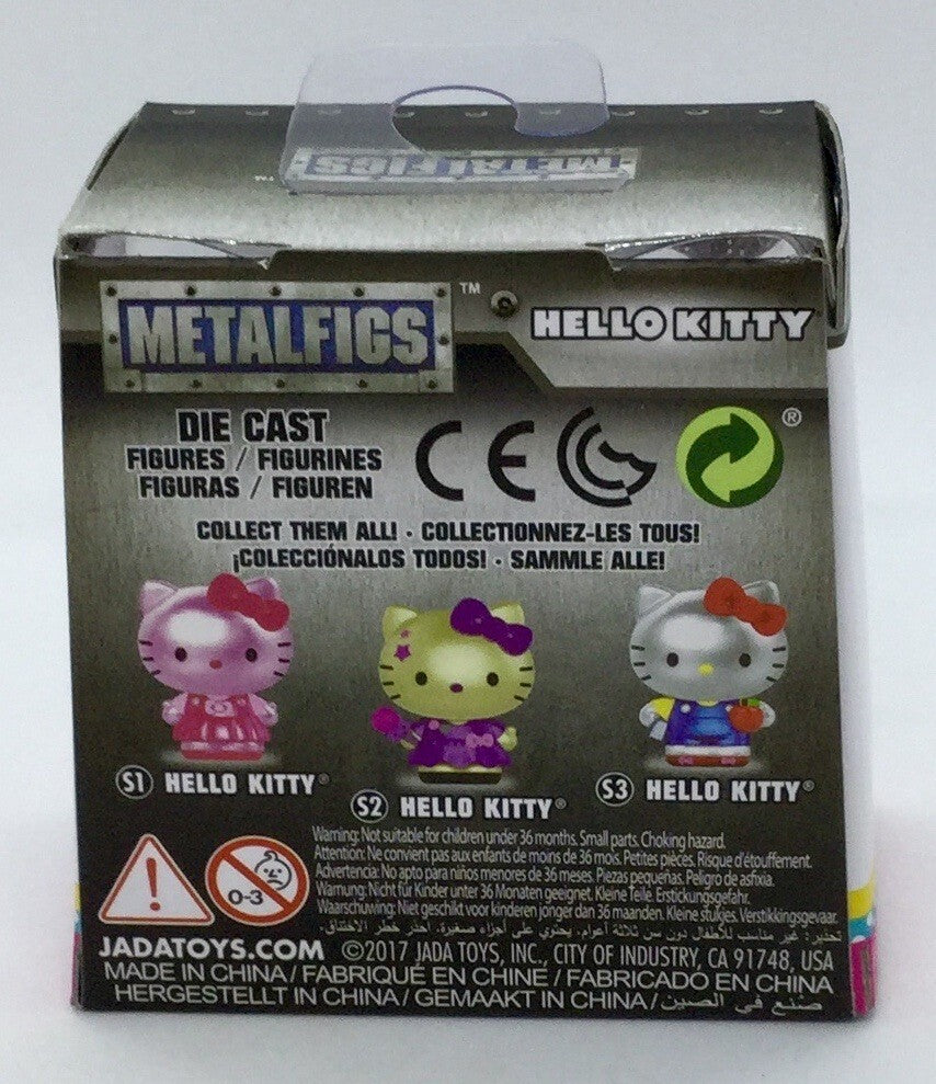 Hello Kitty 2 ½ inch Nano MetalFigs Mini Figure S3 School Blue Jumper Die Cast