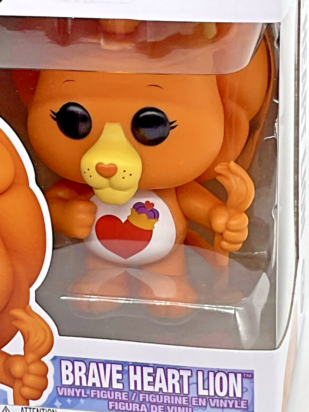 Brave Heart Lion Pop #1713 Care Bears Cousins Funko Pop Animation 2024
