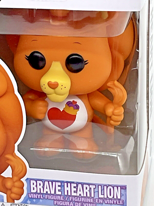 Brave Heart Lion Pop #1713 Care Bears Cousins Funko Pop Animation 2024