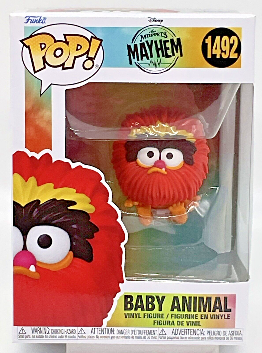 Baby Animal Pop #1492 The Muppets Mahem Funko Pop 2024