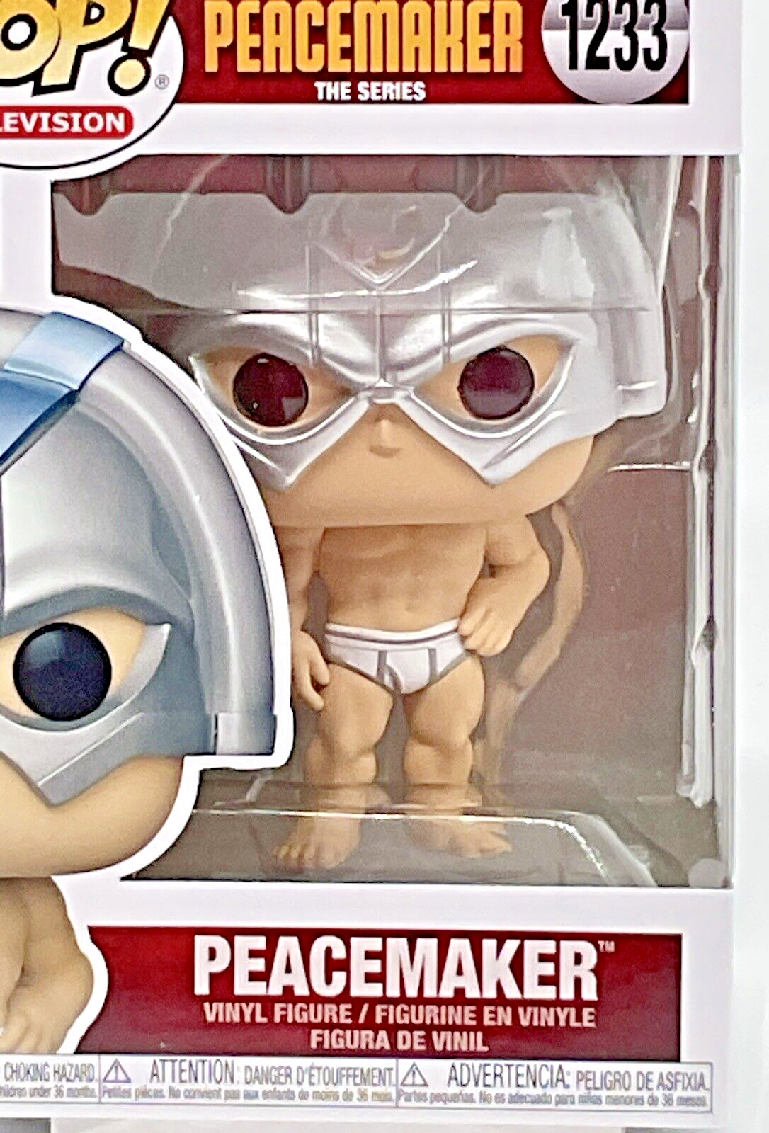 Peacemaker Pop #1233 DC Peacemaker The Series Funko  2022 with Protector