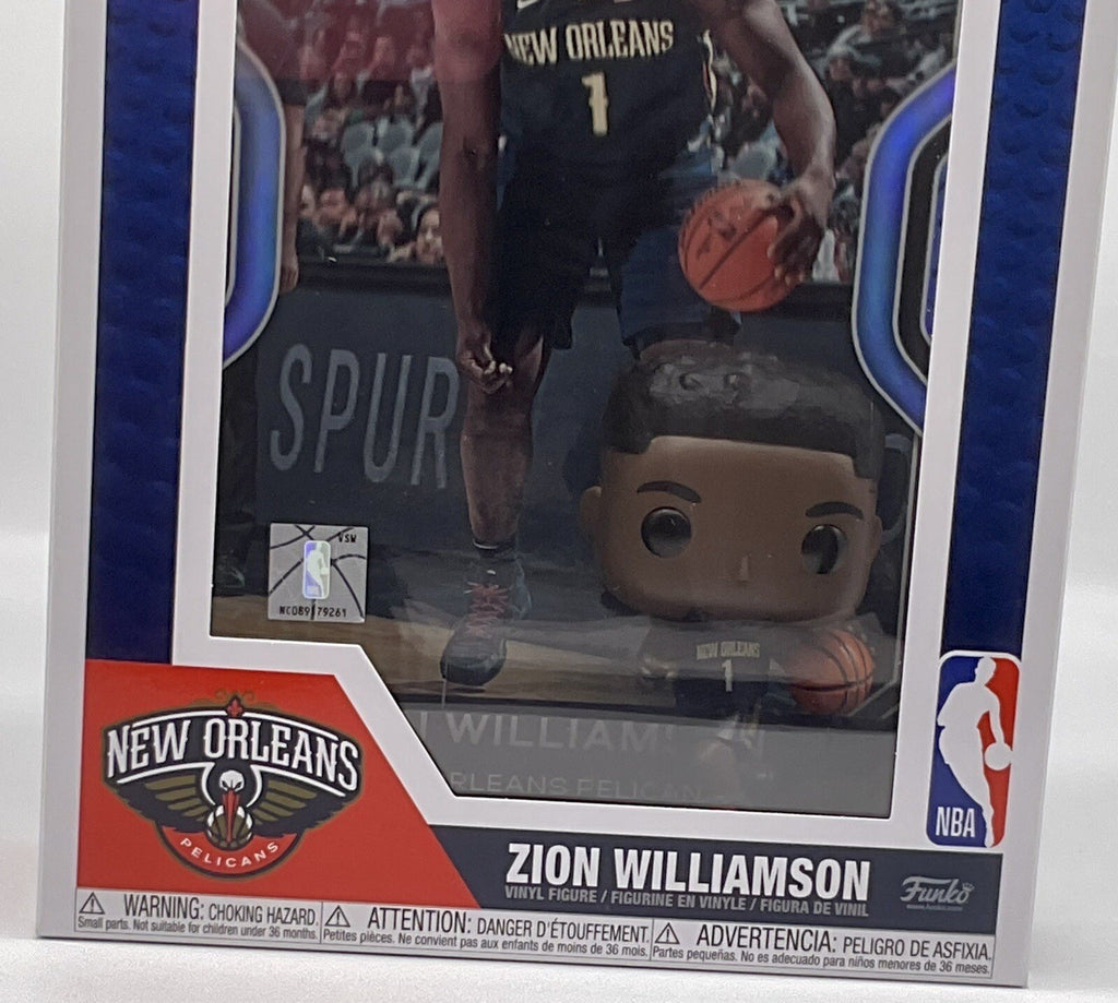 Zion Williamson Pop Trading Card Figure #05 Funko NBA 2022 NBA