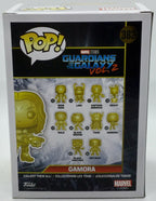 Gamora #382 Gold Chrome Marvel Studio's 10th Anniversary Funko Bobble Head 2018