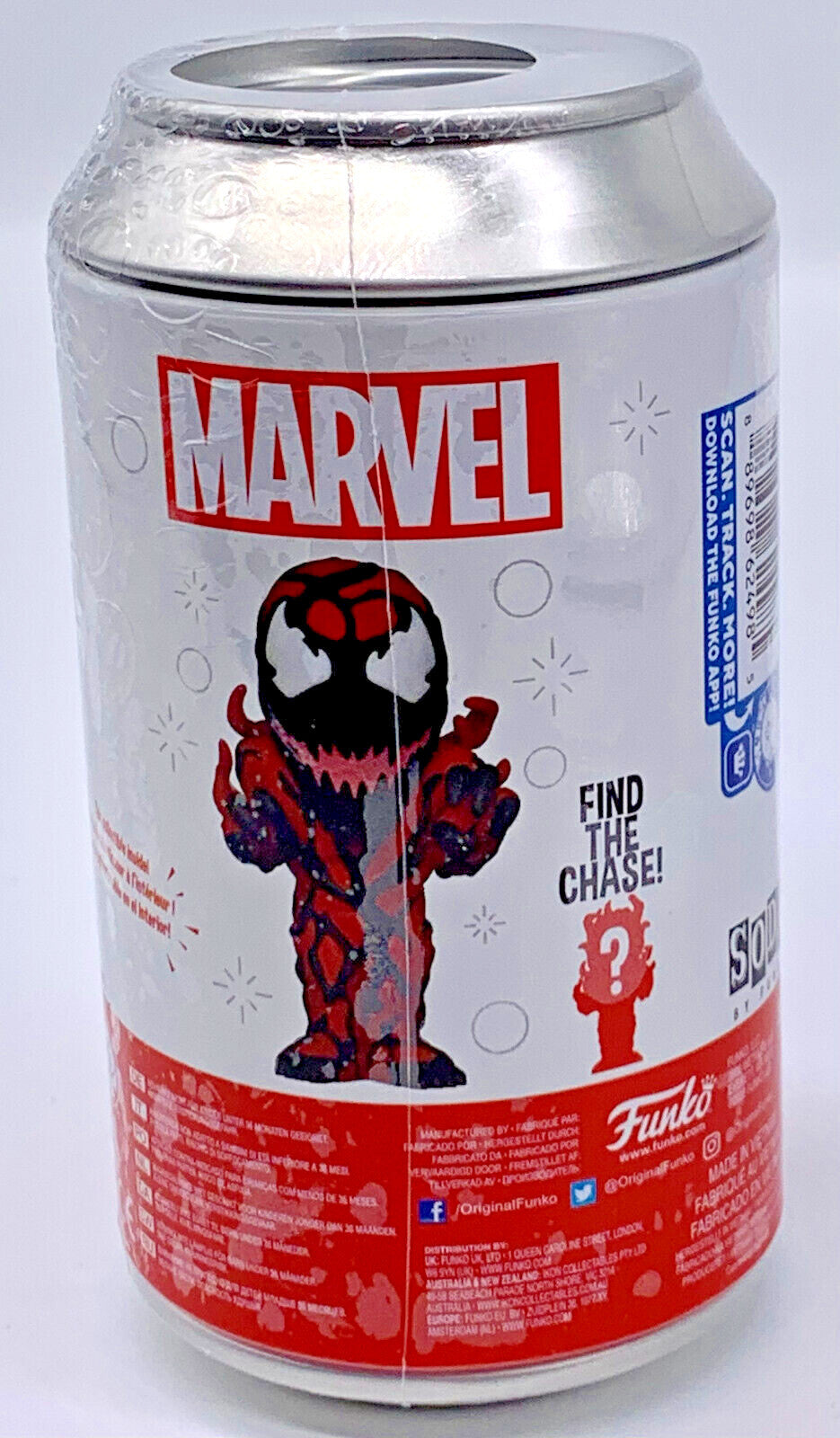 Carnage Marvel Funko Soda EE Exclusive Chance of Chase Sealed Can