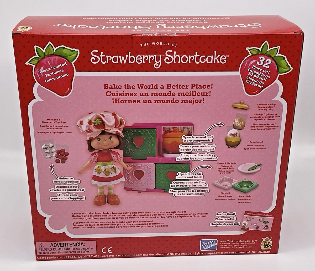 Strawberry Shortcake Berry Bake Shoppe Playset 32 Piece Set including Doll