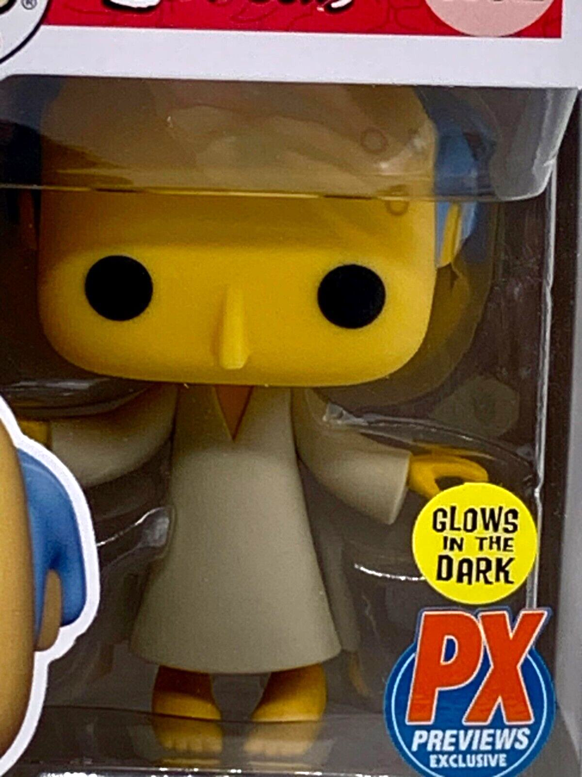 Glowing Mr. Burns Pop #1162 Glows The Simpsons Funko Pop Television PX Exclusive
