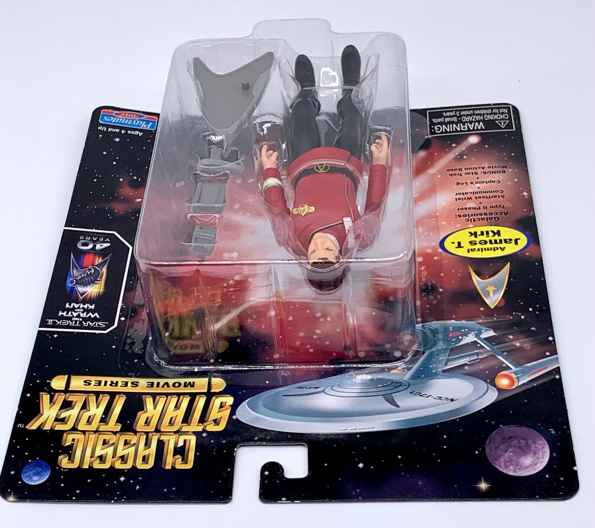 Star Trek Wrath of Khan Admiral James T. Kirk 5 inch Action Figure Classic