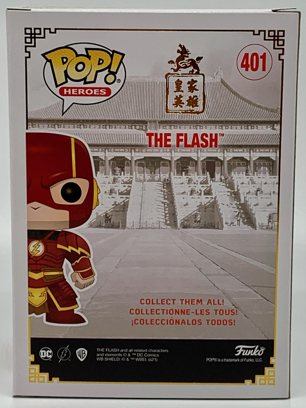 The Flash Pop #401 DC Comics Imperial Palace Funko Heroes 2021