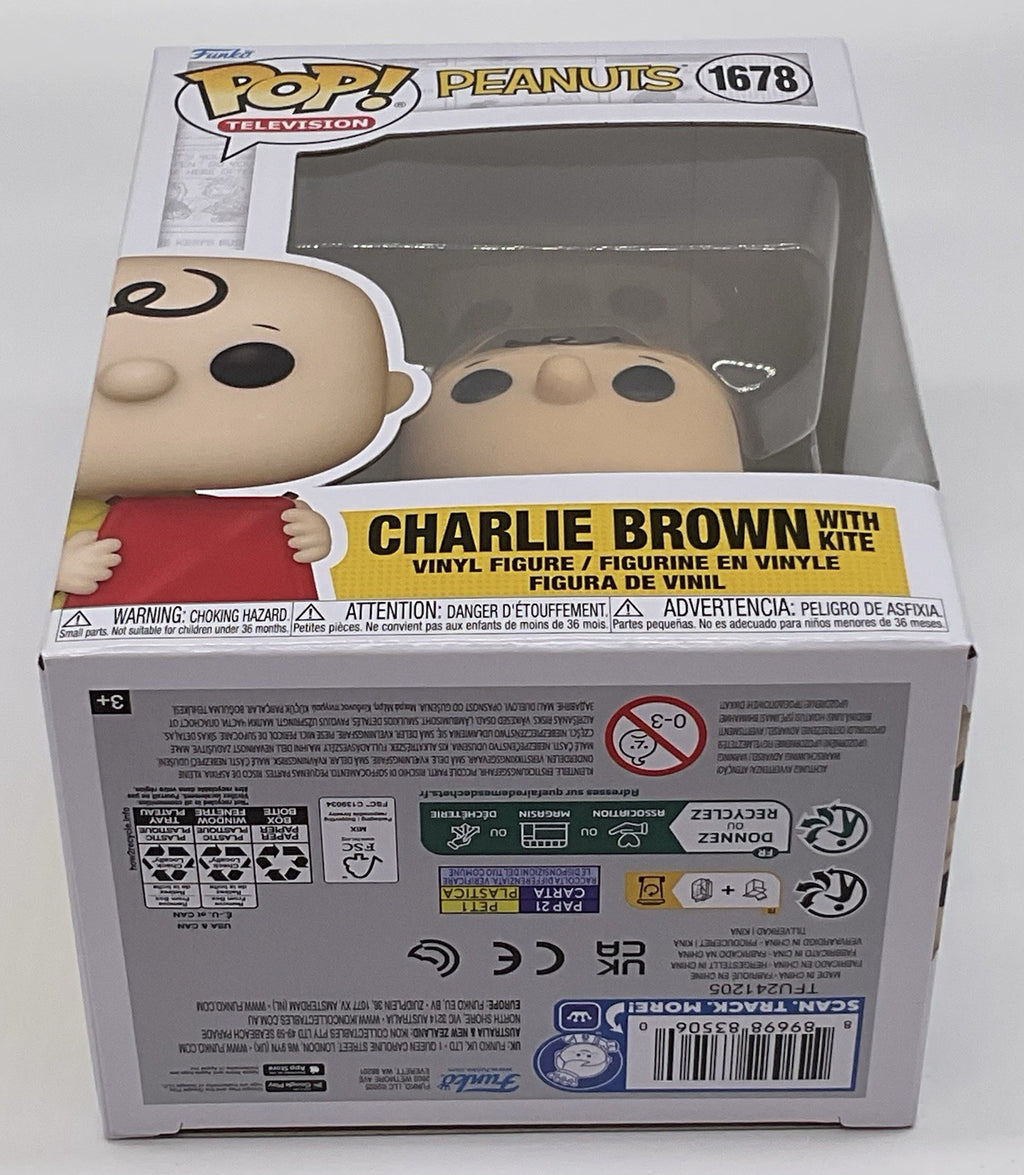 Peanuts Charlie Brown with Kite Pop #1678 Funko Pop Television 2024