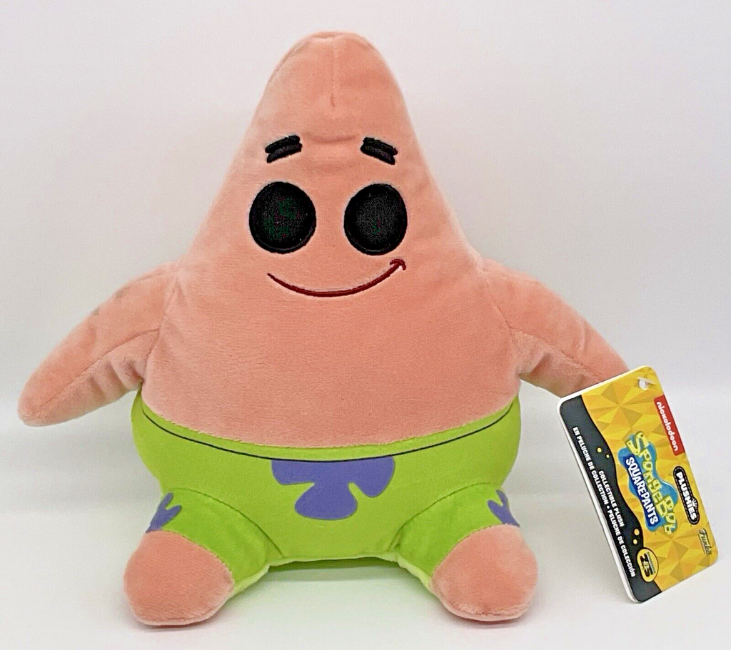Spongebob 25th Anniversary 7 Inch Plushie Patrick Star Funko Plushie