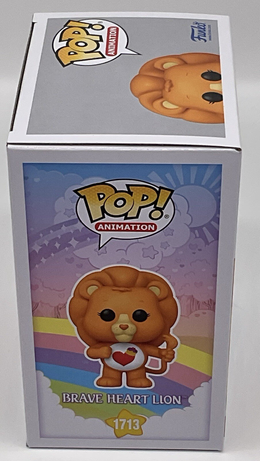 Brave Heart Lion Pop #1713 Care Bears Cousins Funko Pop Animation 2024