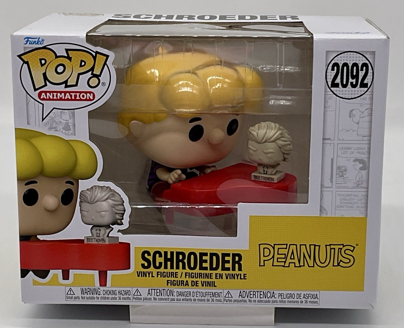 Peanuts Schroeder Playing Piano Pop #2092 Peanuts Funko Pop Premium 2025