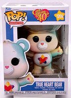 Care Bears 40th Anniversary True Heart Bear Pop #1206 Vinyl Figure Funko 2022