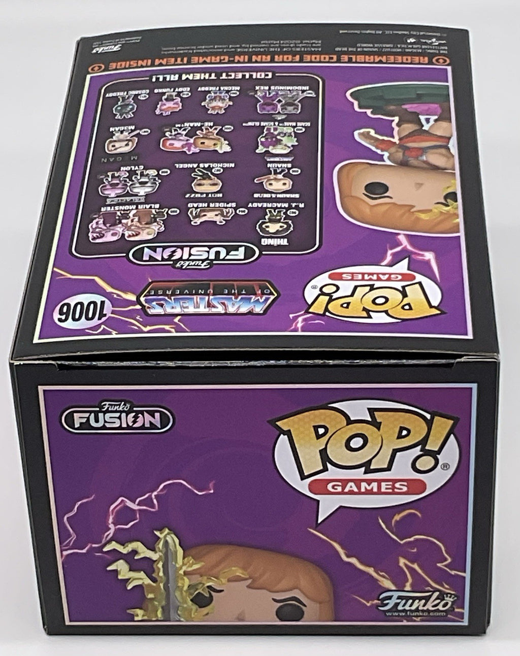 He-Man Pop #1006 Masters of the Universe Funko Fusion Pop Games 2024 He-Man