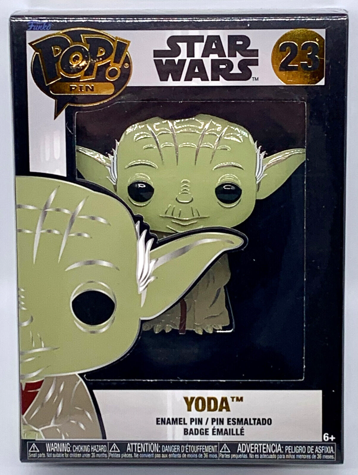 Star Wars Yoda Funko Pop Pin #23 Star Wars 2021