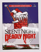 Silent Night Deadly Night Adult Activity Book by Fright Rags Books Soft Cover 