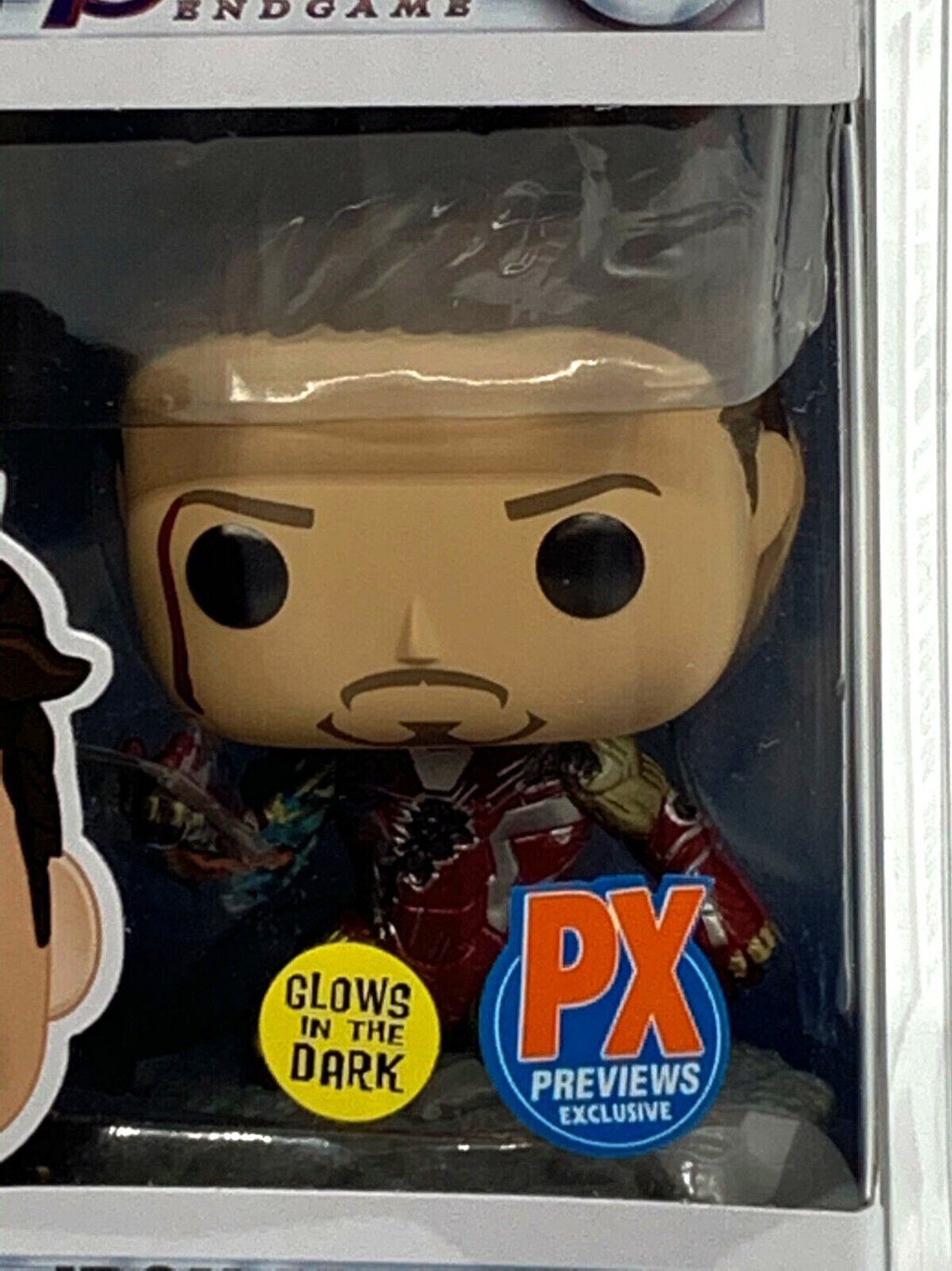 Iron Man (I am Iron Man) Pop #580 Glows Metallic PX Exclusive Funko 2020 Marvel