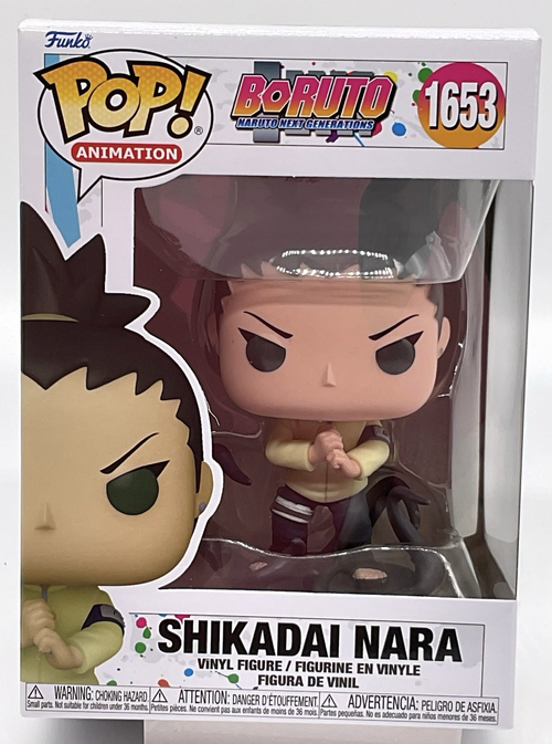 Boruto Naruto Shikadai Nara Pop #1653 Next Generations Funko Pop Animations 2024