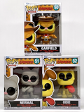 Garfield Funko Pop 3 Piece Set - Garfield #50, Nermal #51 + Odie #52 Funko 2025