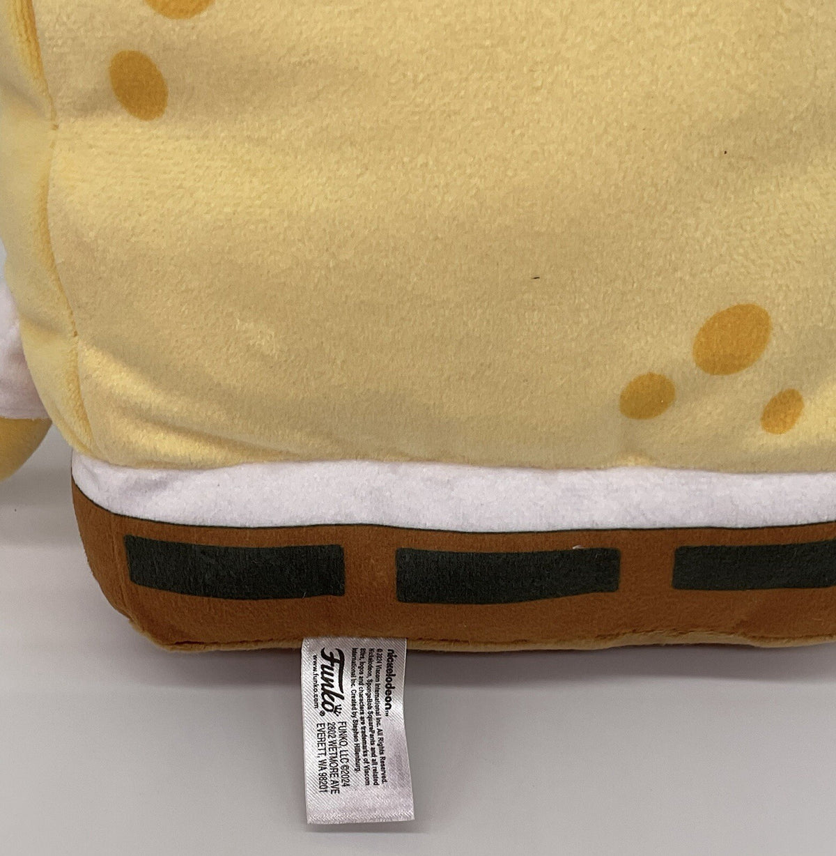 Spongebob 25th Anniversary 7 Inch Plushie Spongebob Funko Plushie