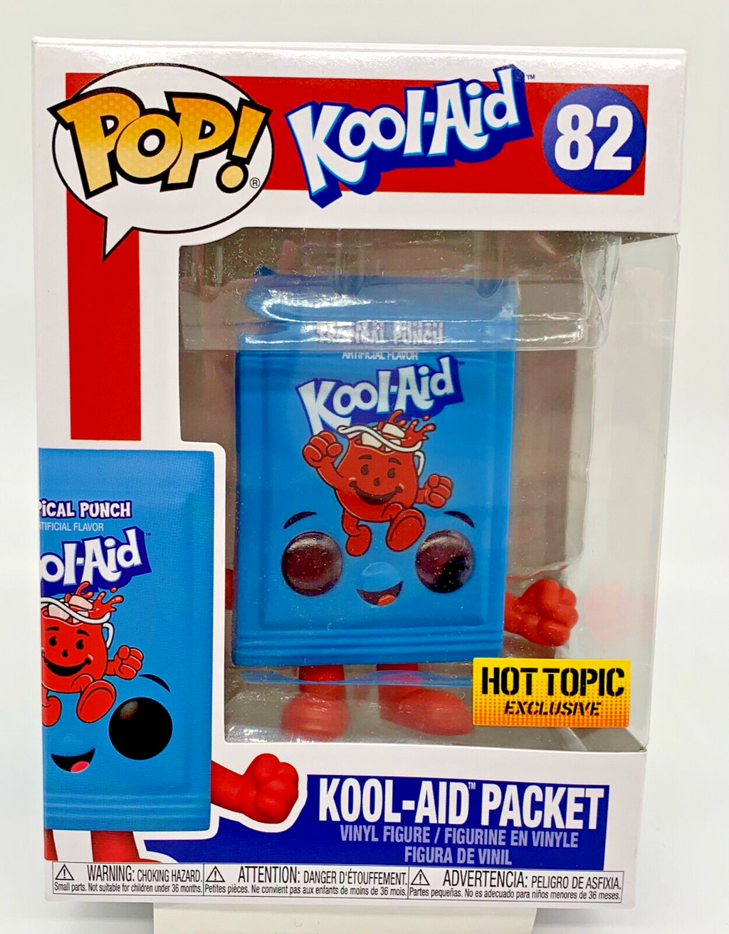 Kool-Aid Packet Pop #82 Kool-Aid Funko Ad Icons Hot Topic Exclusive 2020 Vaulted