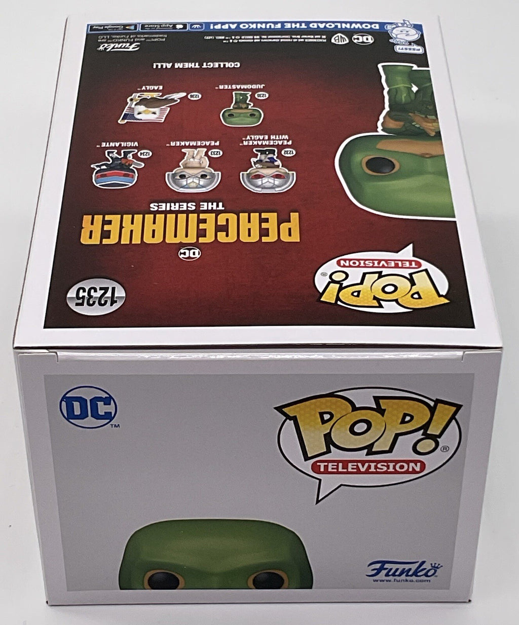 Judomaster Pop #1235 DC Peacemaker The Series Funko 2022 Pop Television 