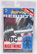 Nightwing Figure and Comic Book Rebirth DC Nightwing 3 in. Figure McFarlane Toys
