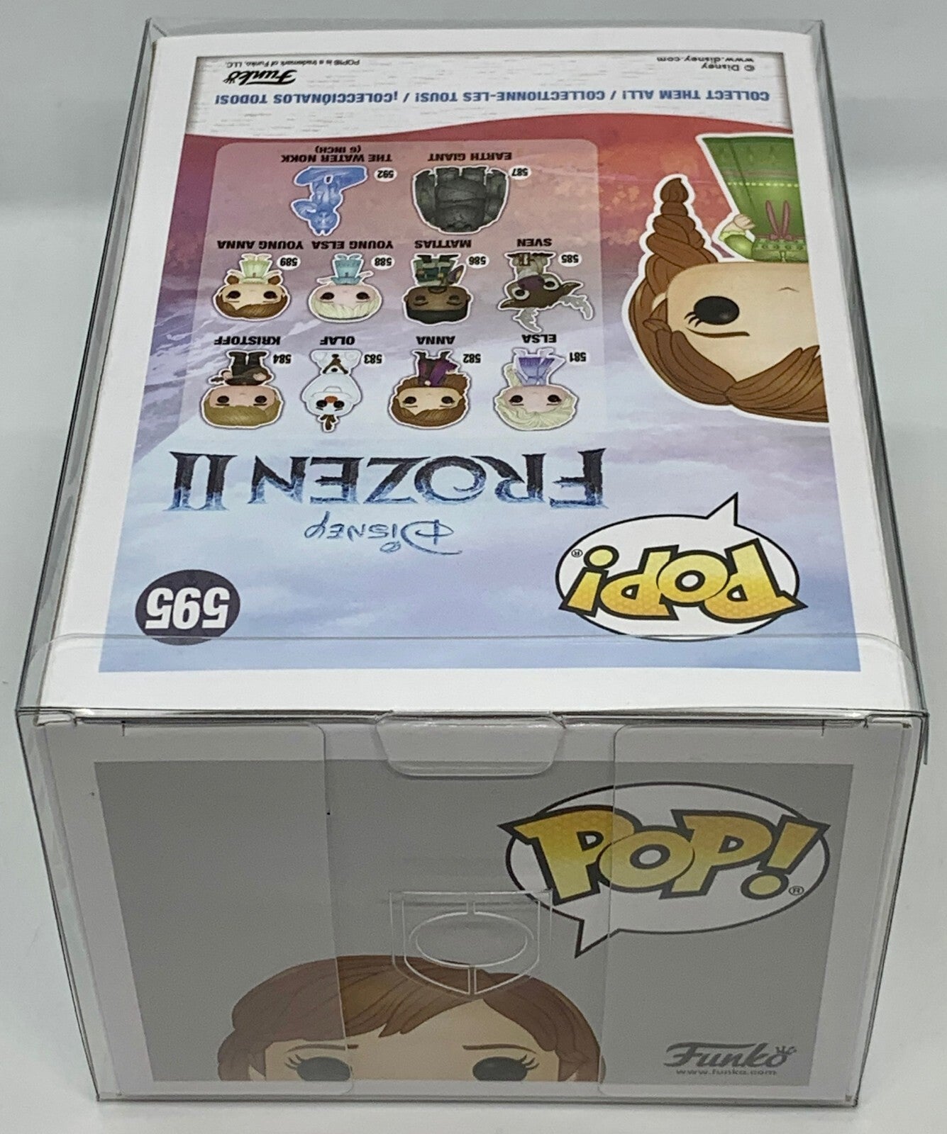 Anna Pop #595 Disney Frozen II Funko 2019 Vaulted Michaels Exclusive Protector