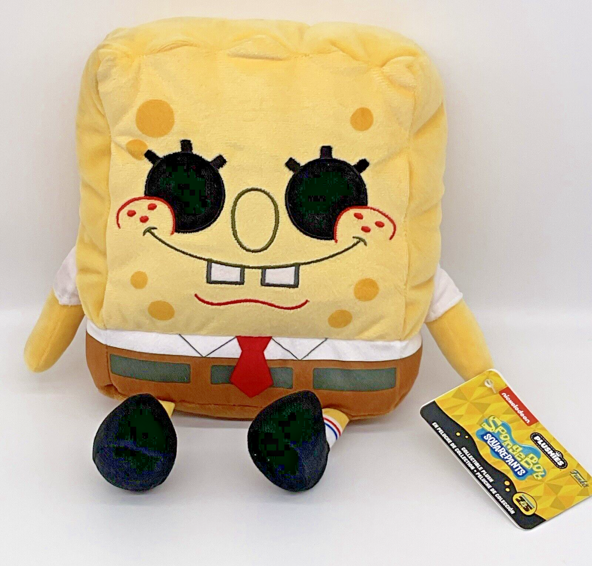 Spongebob 25th Anniversary 7 Inch Plushie Spongebob Funko Plushie