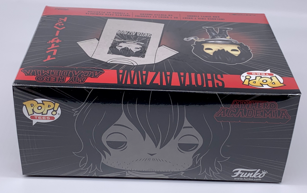 Shota Aizawa Pop #375 w/Short Sleeve T-Shirt Funko 2022 My Hero Academia XLarge