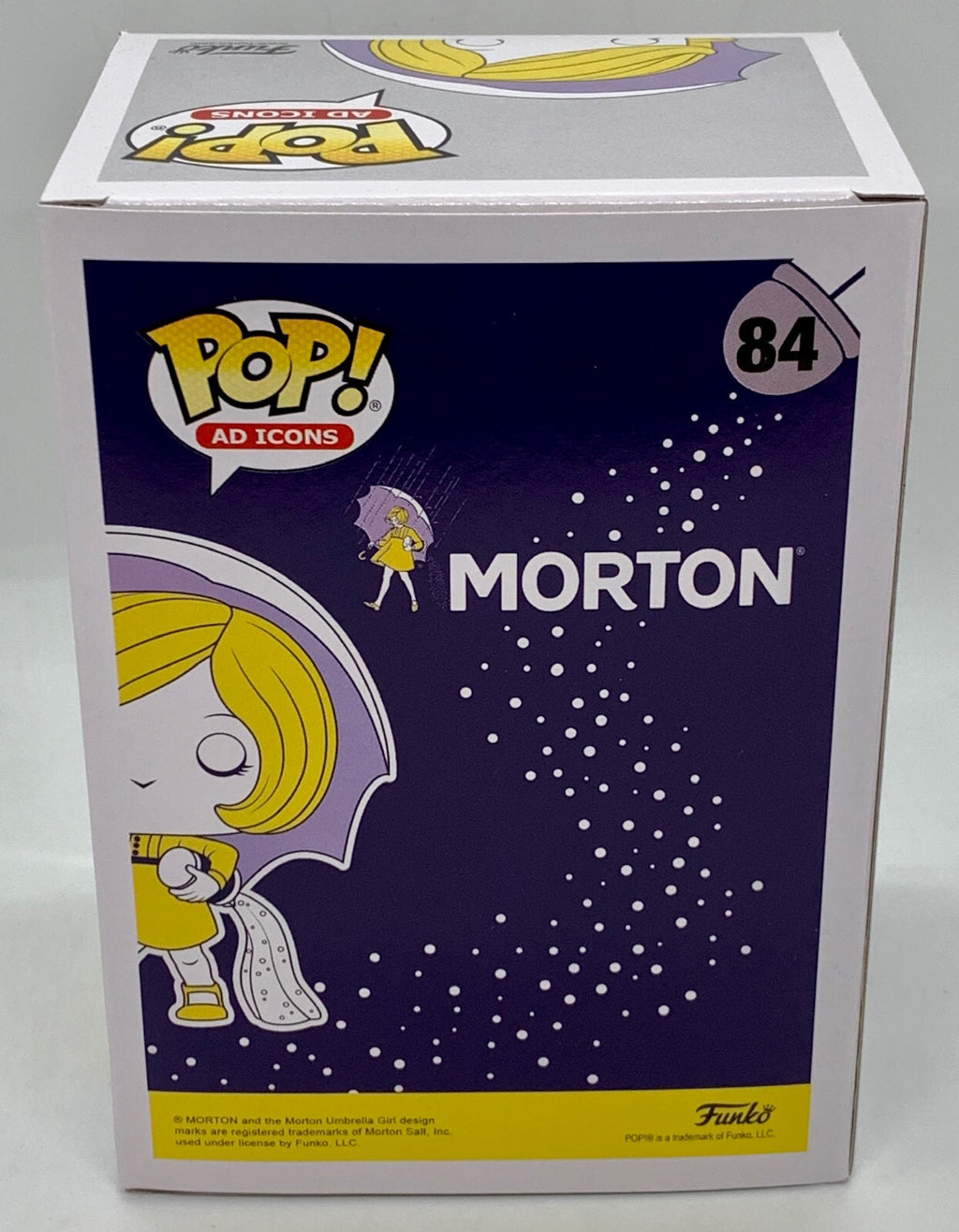 Morton Salt Girl Pop #84 Morton Funko Pop Ad Icons 2020 Vaulted